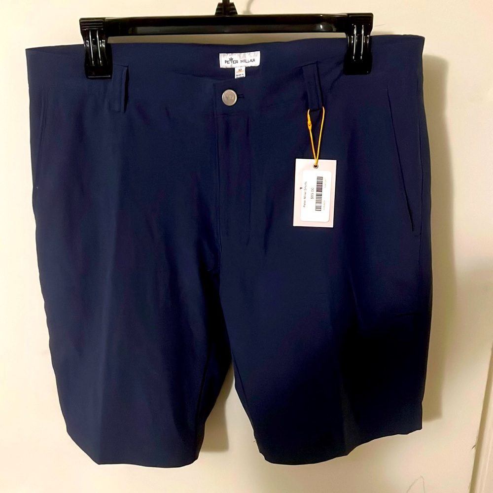 Peter Millar Navy shorts men’s 32